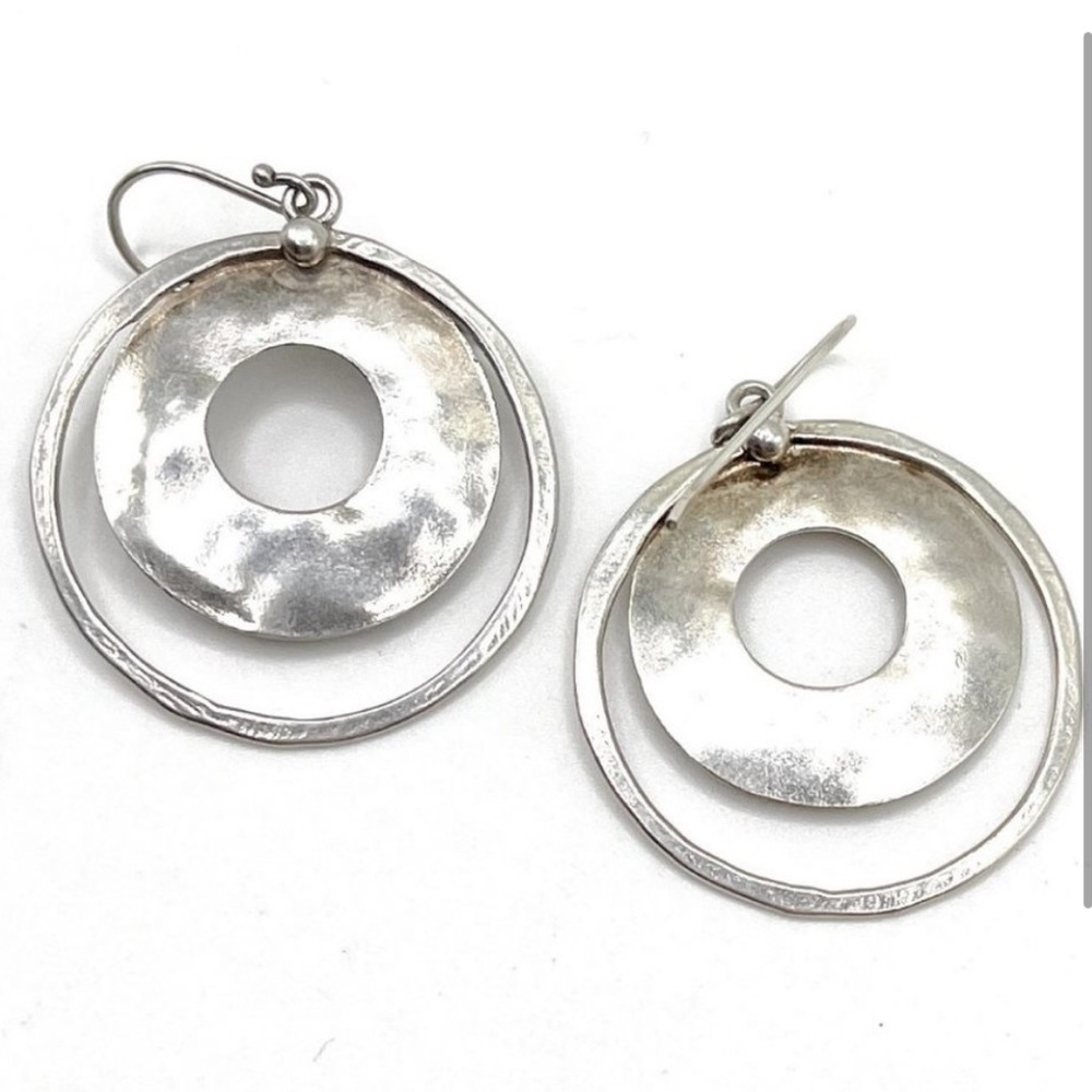 Silpada Vintage Solid Sterling Silver Circled Dro… - image 4